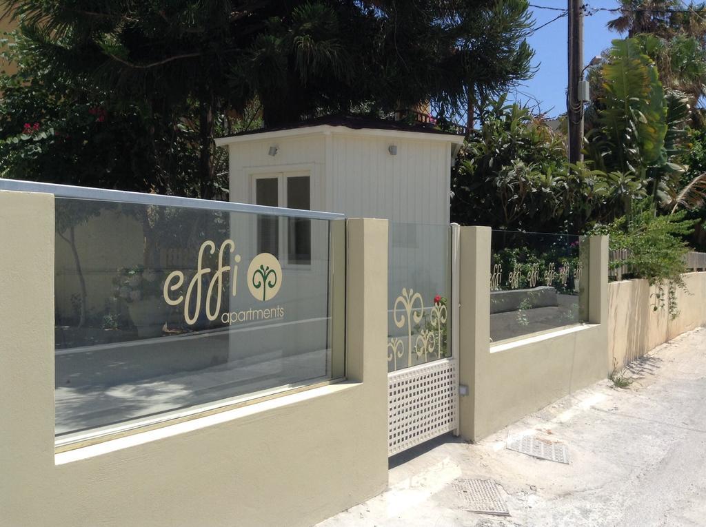 Effi Apartments Platanés Kültér fotó